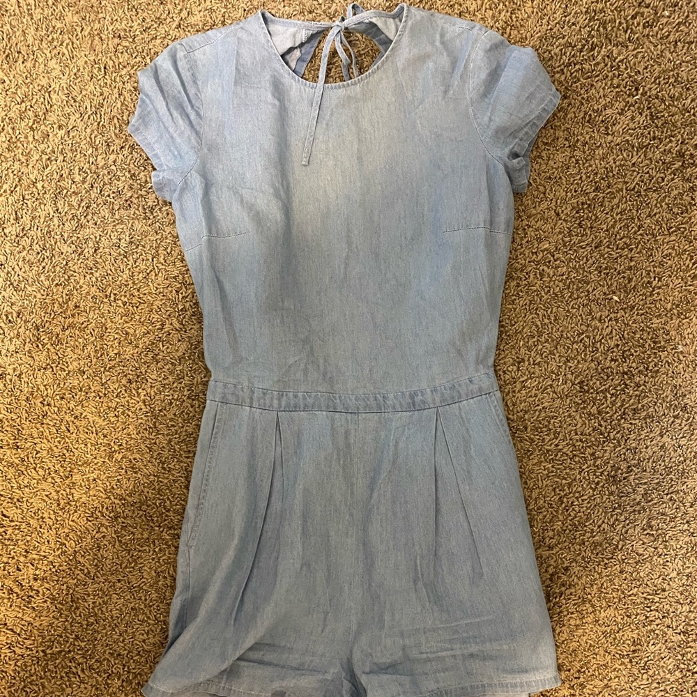 Roser open back romper!!